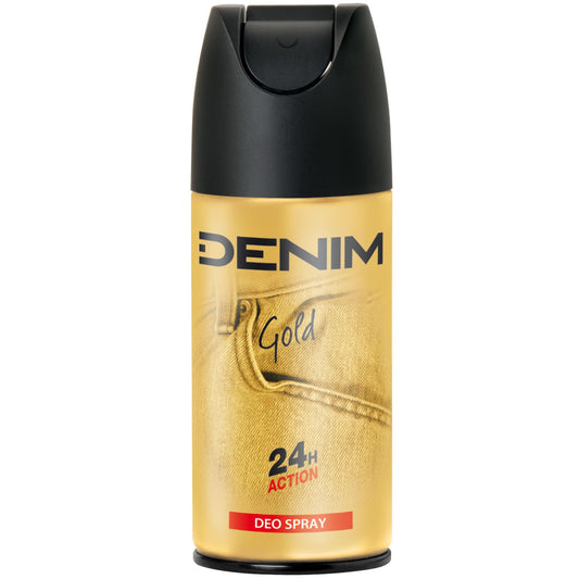 Deodorant spray Denim 150ml gold