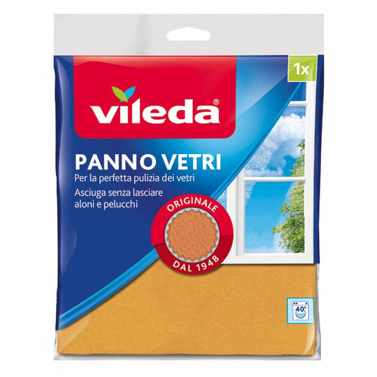 Laveta microfibra Vileda 1buc panno vetri 39x36cm