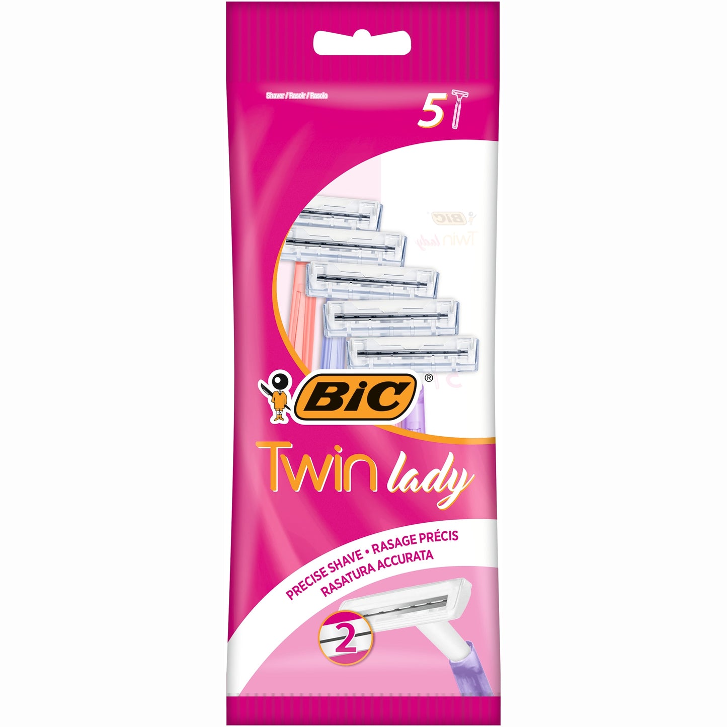 Set aparate de ras Bic 5buc twin lady