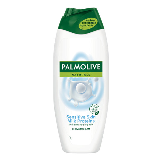 Gel de dus crema Palmolive 500ml sensitive skin milk proteins