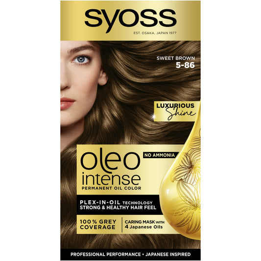 Vopsea de par 5-86 Syoss oleo intense 1buc saten incantator