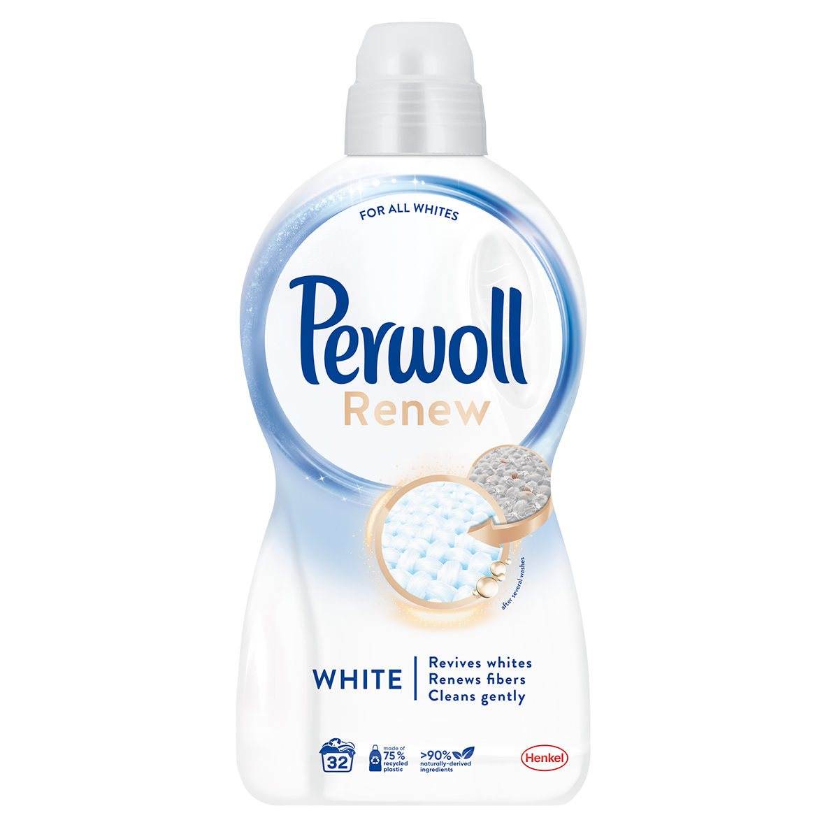 Detergent haine lichid Perwoll 32sp 1.92l renew white