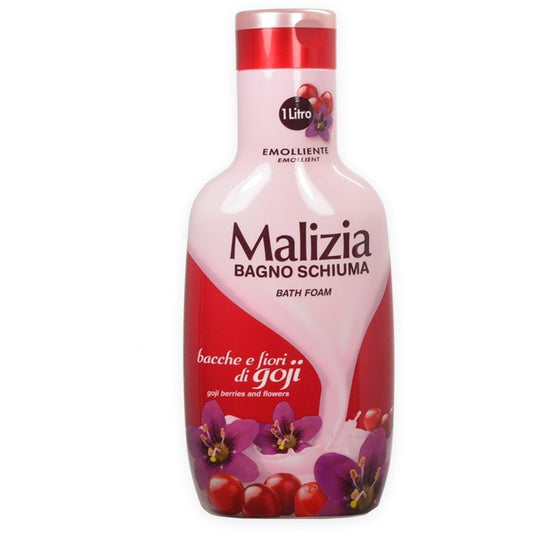 Gel de dus spumant Malizia 1l bacche e fiori di goji