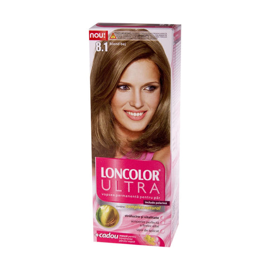 Vopsea de par 8.1 Loncolor ultra blond bej