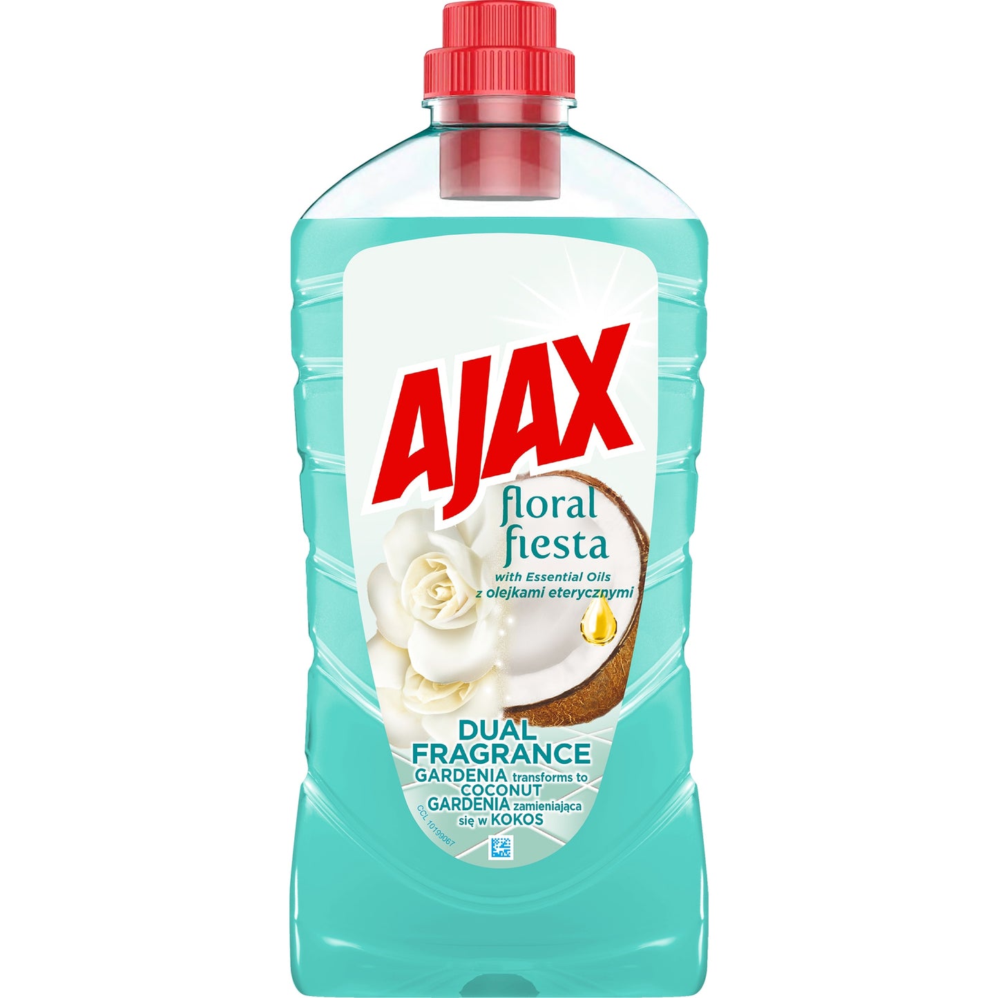 Solutie de curatat Ajax 1l multisuprafete floral fiesta gardenia coconut