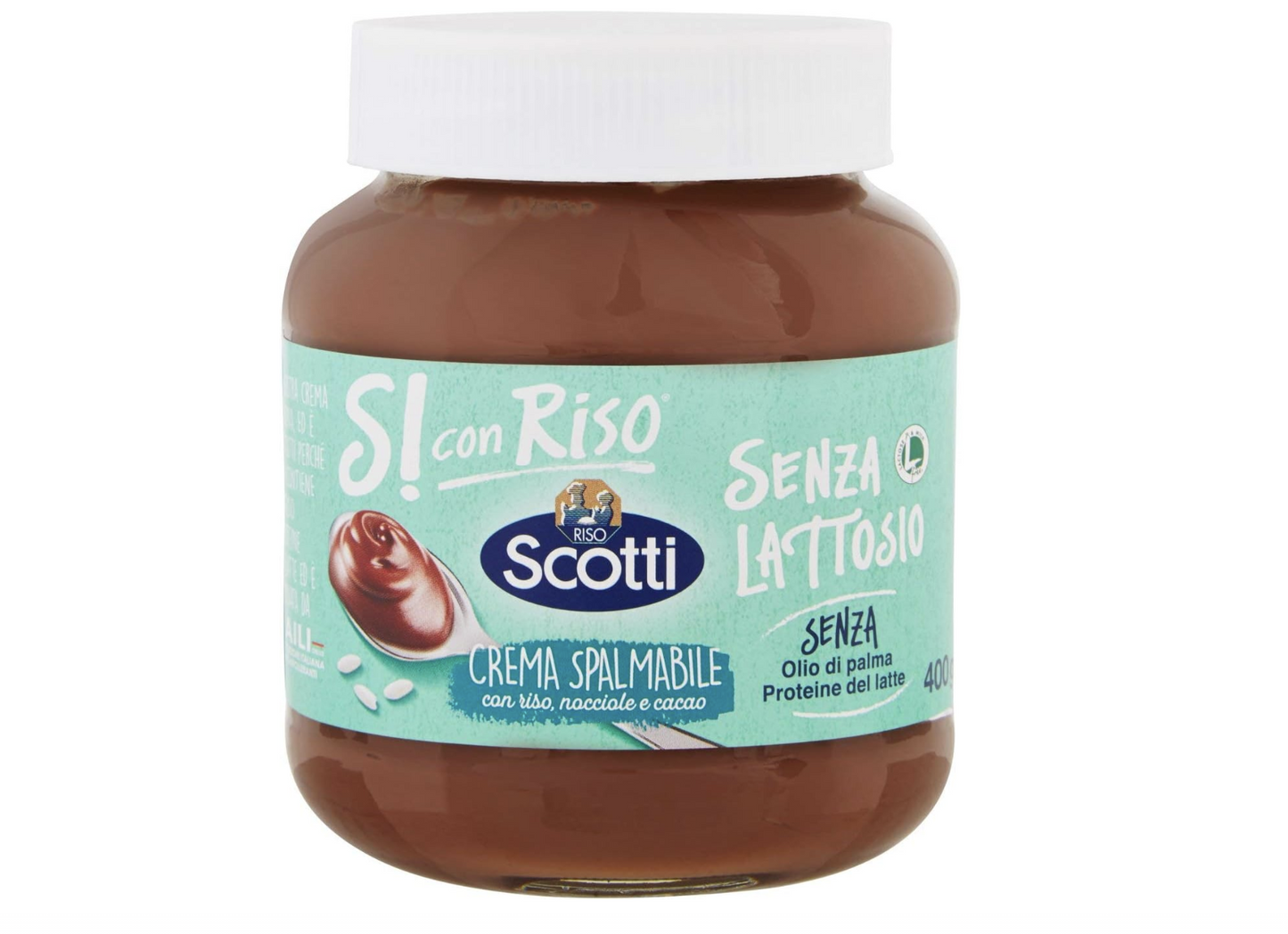 Crema tartinabila cu orez alune si cacao Scotti 350g spalmabile con riso